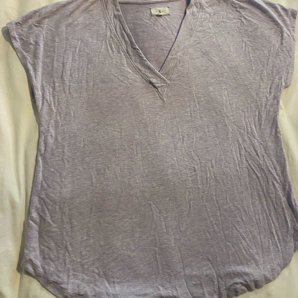 Lou and grey soft violet t shirt